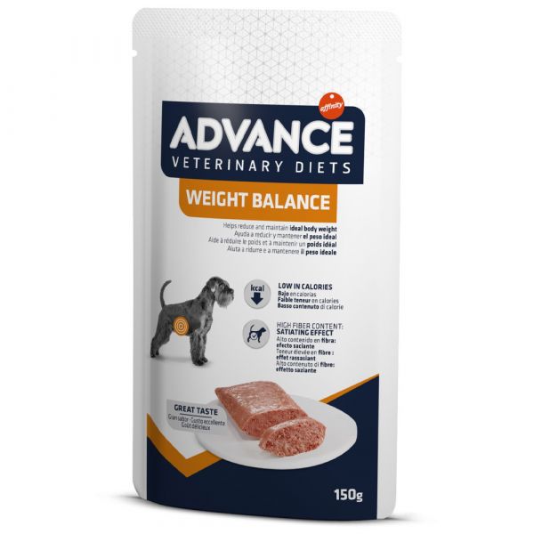 Ração Húmida Advance Vet Diets Weight Balance 150g