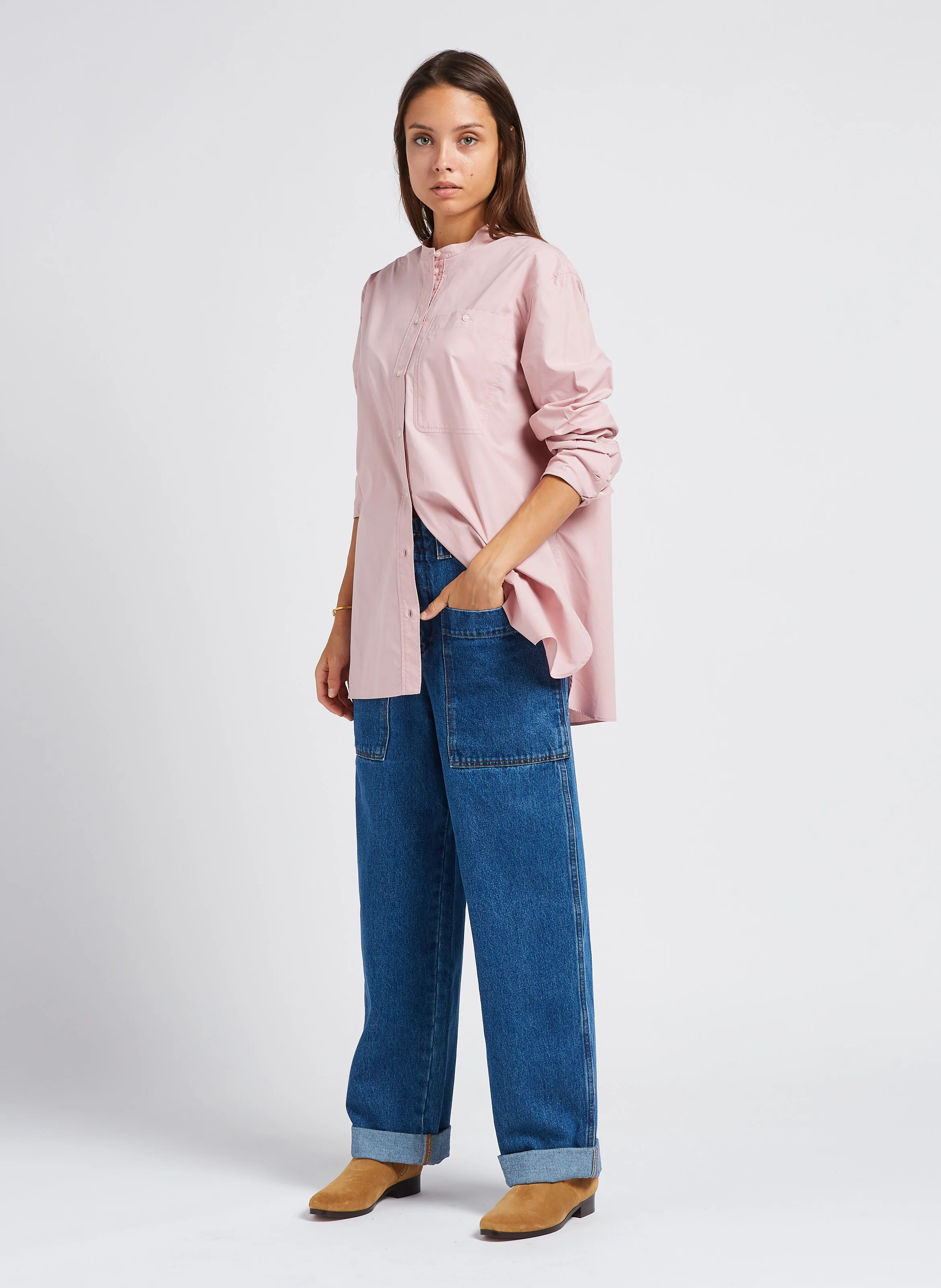 N°84 - Derbies en cuir | Multicolore