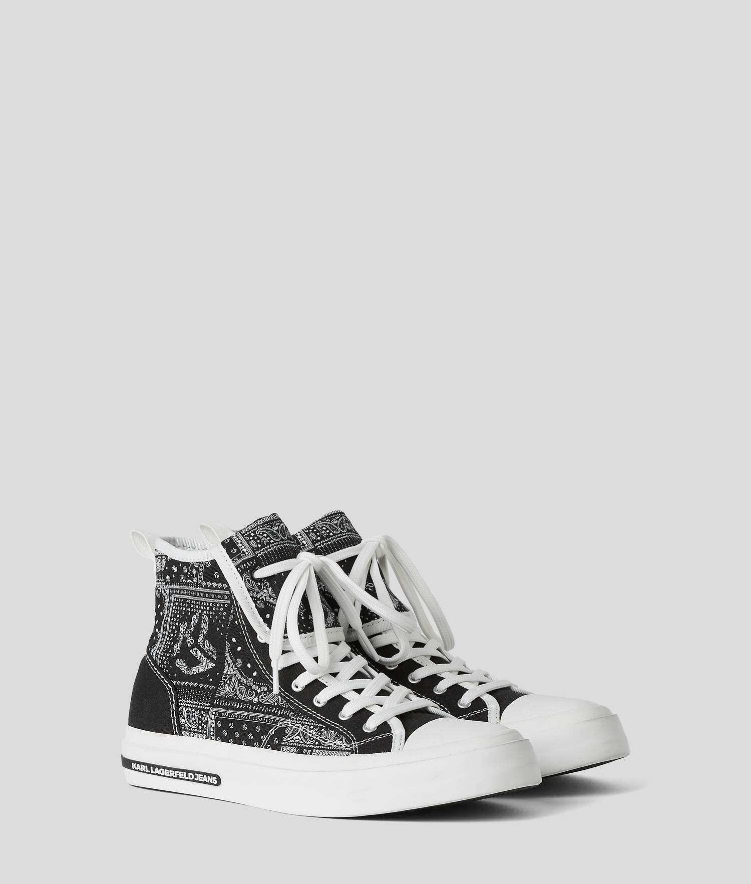 BASKETS MONTANTES À MOTIF BANDANA KLJ VULC