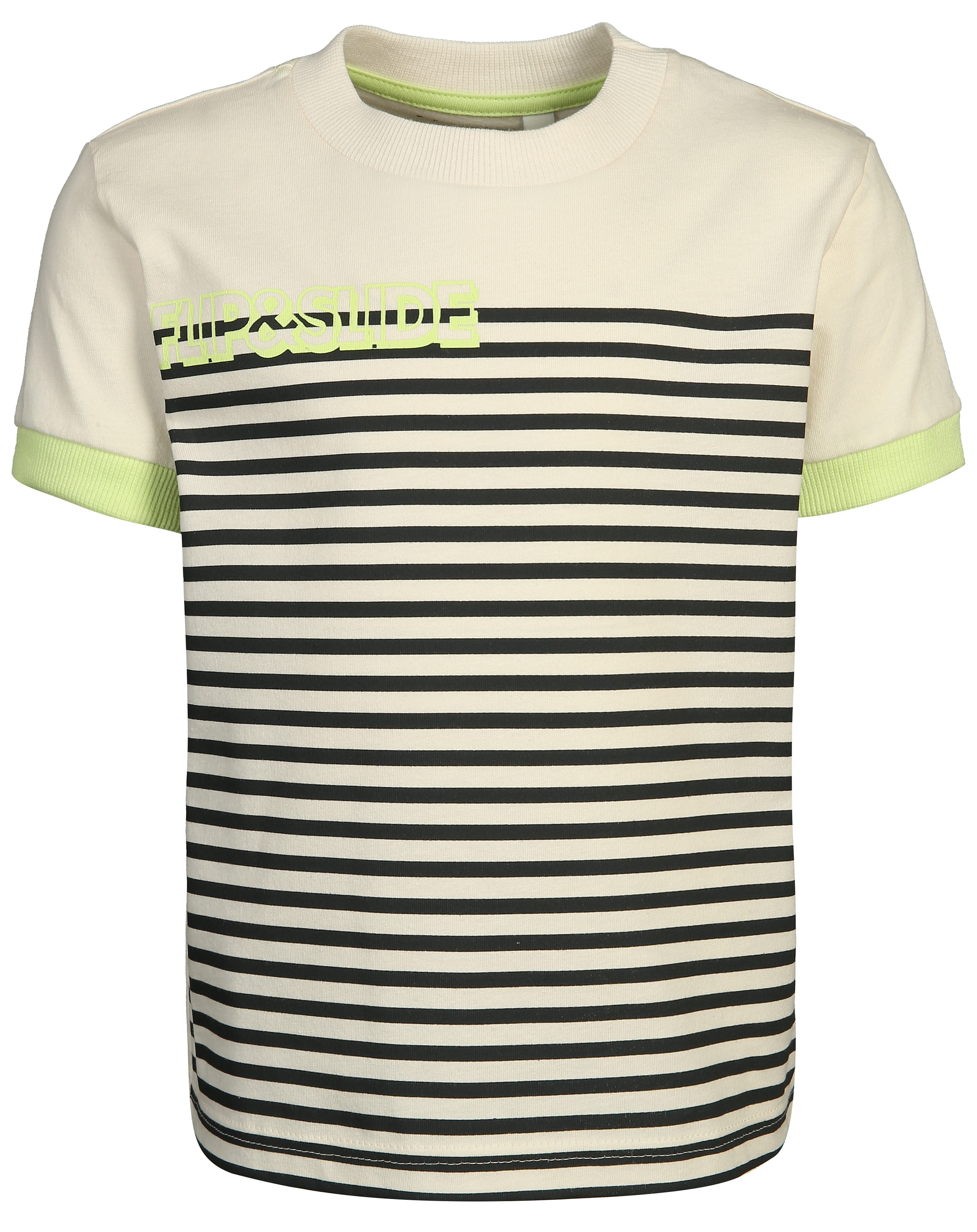 T-Shirt SKATE STRIPES in white whisper