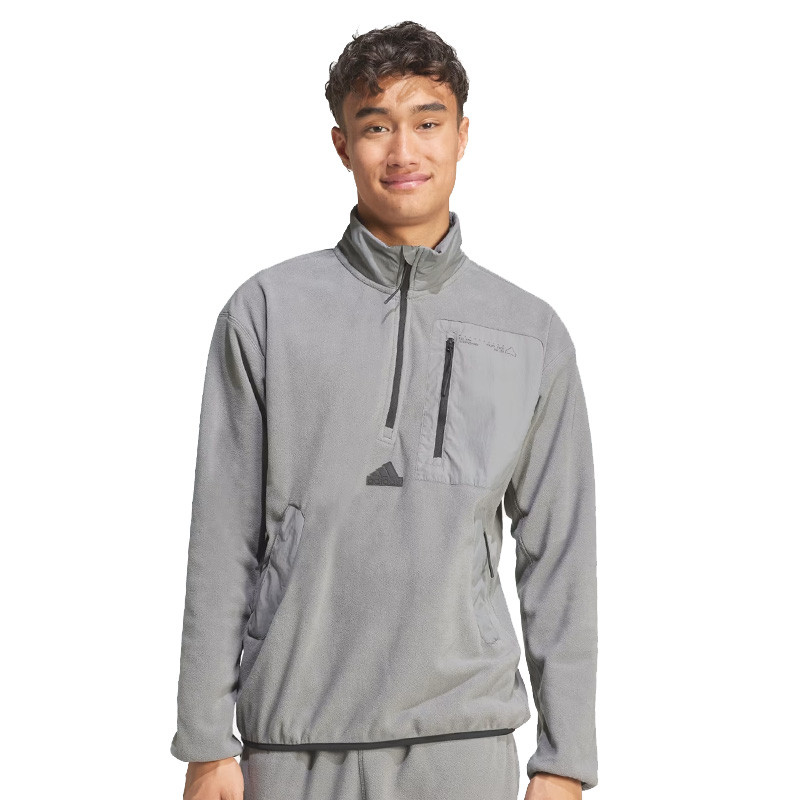 Sweat polaire Adidas City Escape gris
