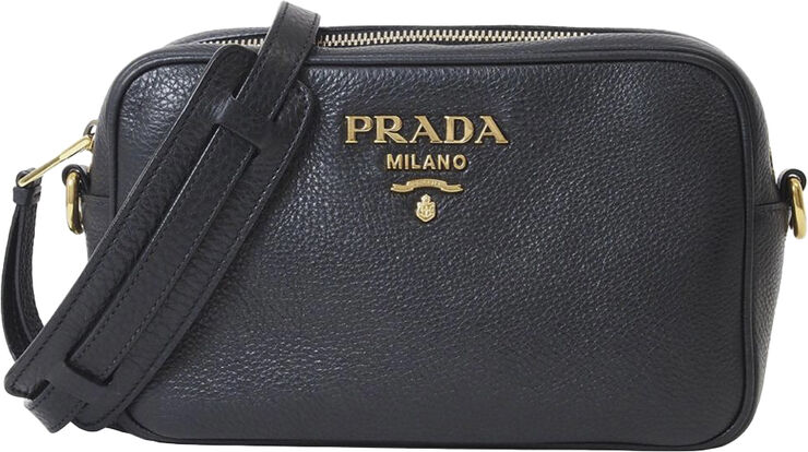 Prada Vintage Prada Crossbody Bag Black