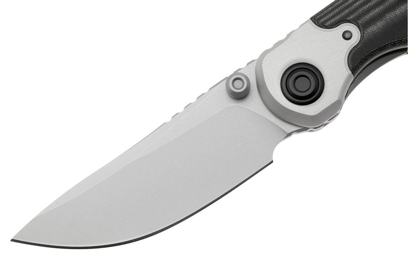 Kizer Pioneer Drop Point ZX-FK03A6 Satin Nitro-V, Aluminium Bolster, zakmes