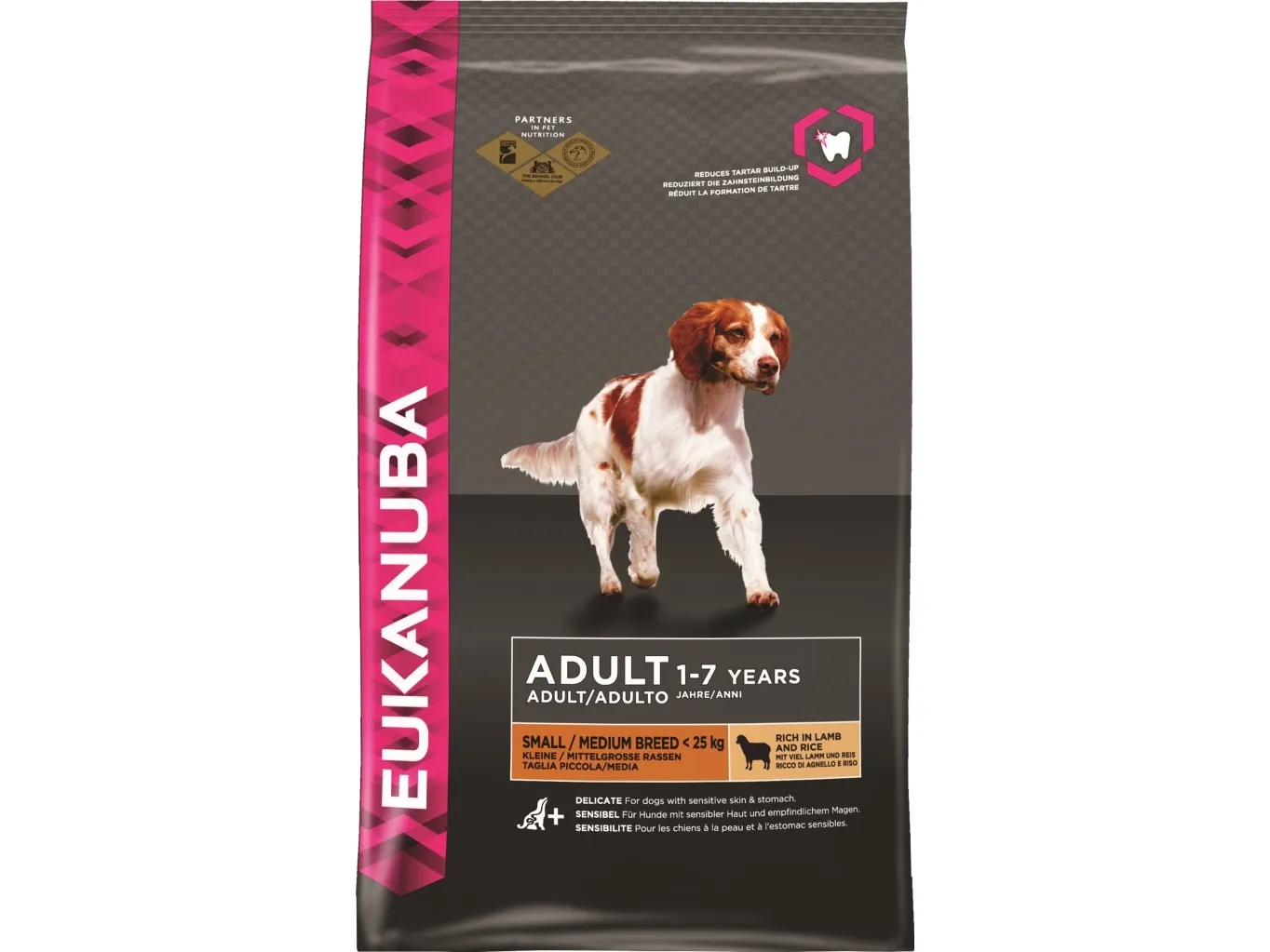 Eukanuba Euk Adult Small & Medium Lamb & Rice 2,5 kg