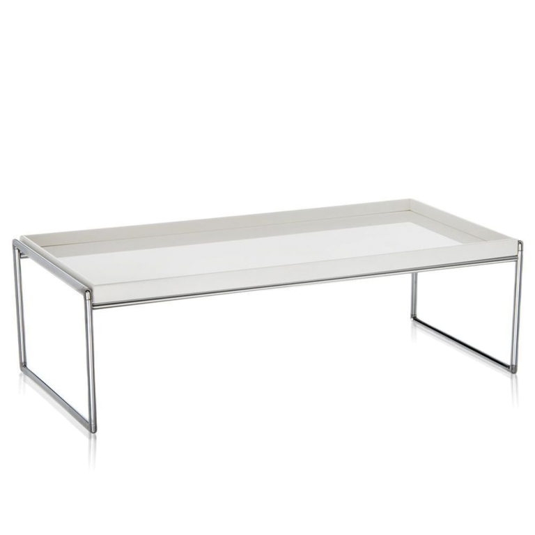 Kartell Trays salontafel wit 80x40