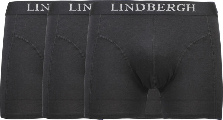 Lindbergh 3-pack bamboo boxershorts Sort