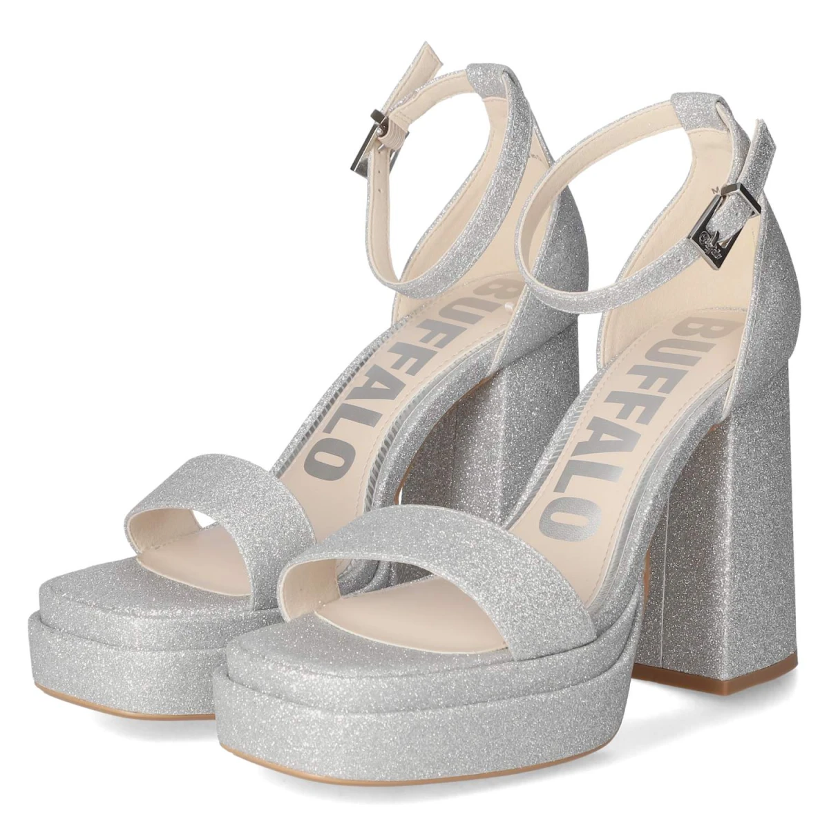 BuffaloSandaletten MAY NEAT - Silver