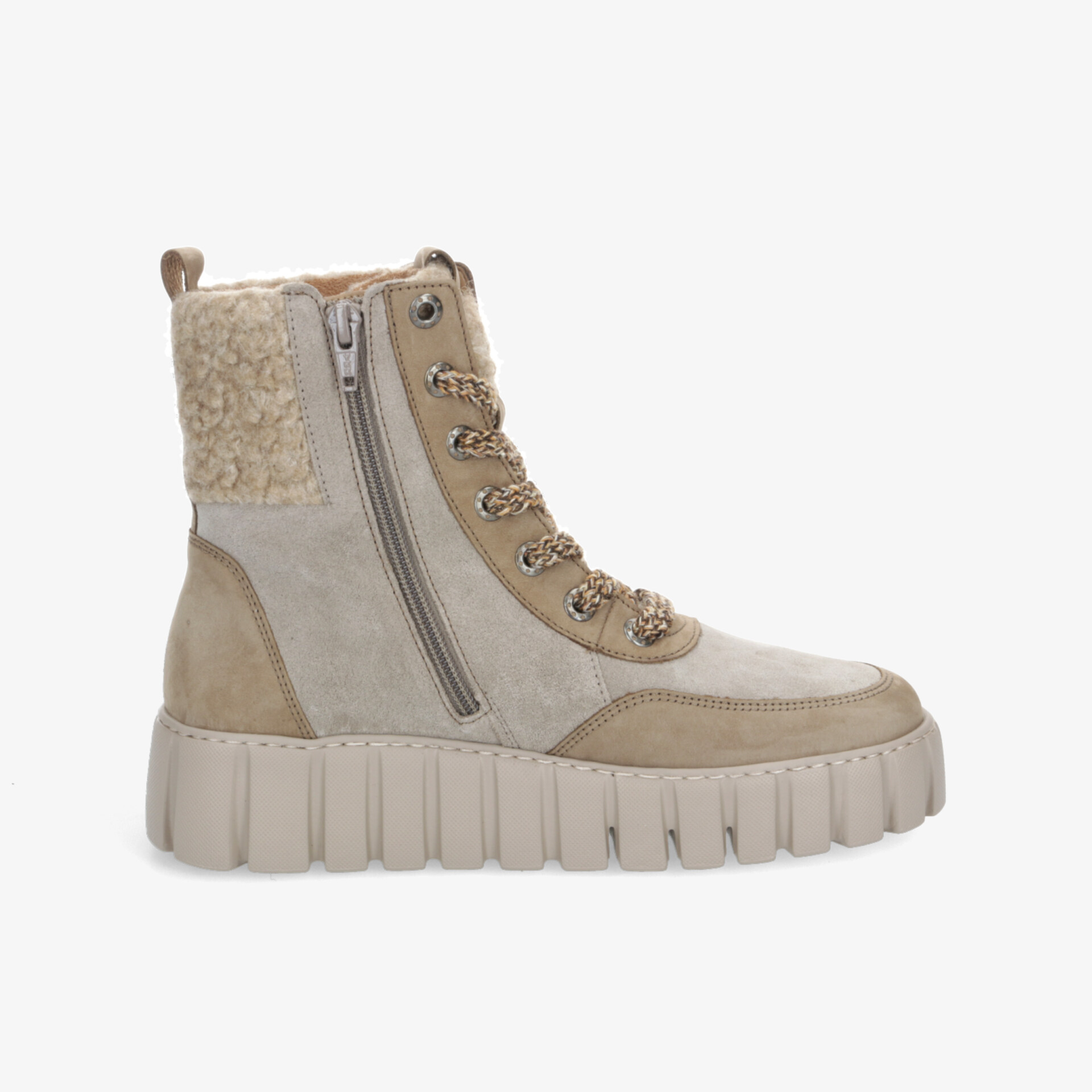 Gabor comfort Damen Stiefeletten beige