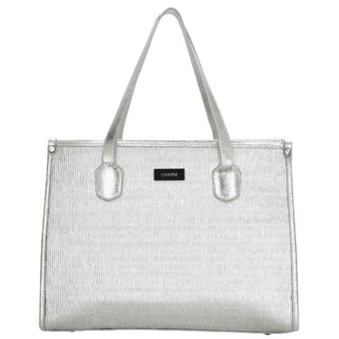 Charm London Kingsway Shopper Zilver