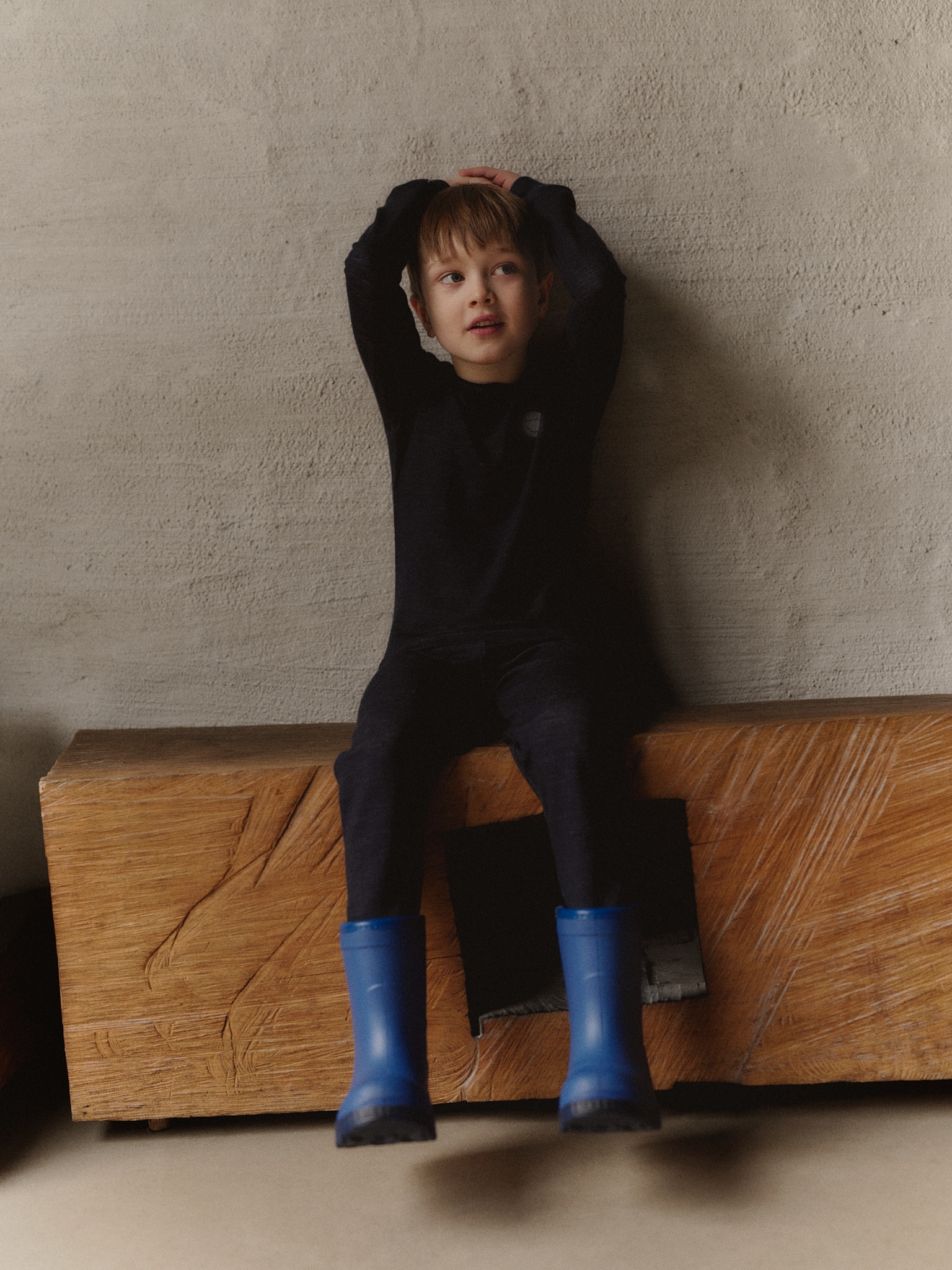 Viking Kids Soft Baselayer Merino Top<br>Varm Top i 2-lag, merino og Bambus