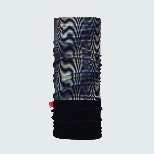 Braga De Cuello Con Polar Polarwind Black Waves