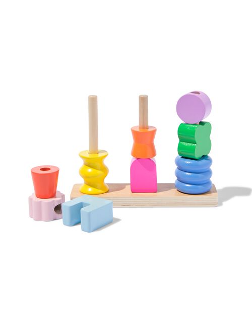 blocs de bois empilables