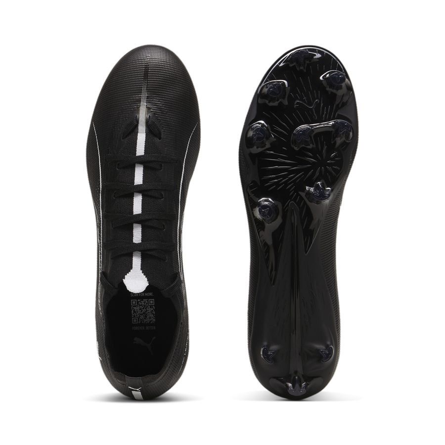 PUMA Ultra 5 Match FG/AG Eclipse - Noir/Blanc