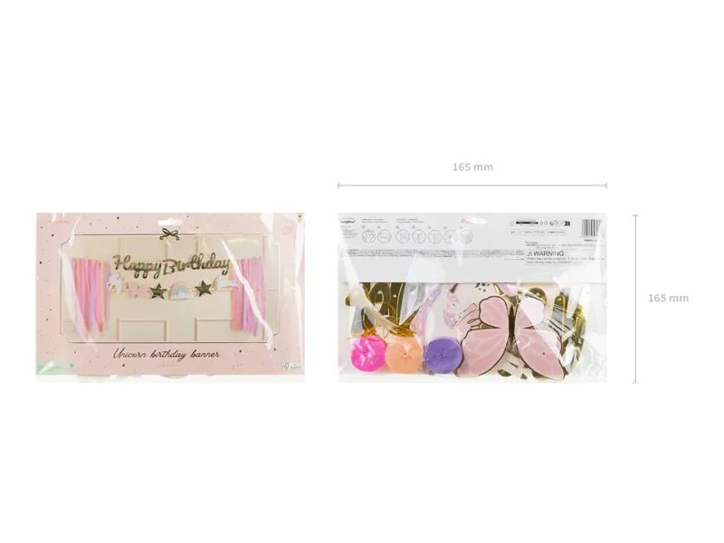 Happy Birthday Letterslinger Unicorn 2,3m