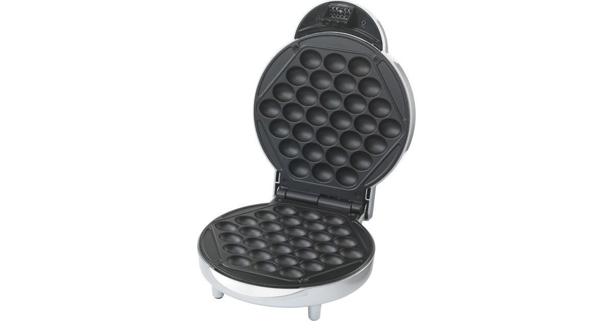 TrebsBubbel wafelmaker 99361 Comfortbakery wafelijzer  (Zilver)