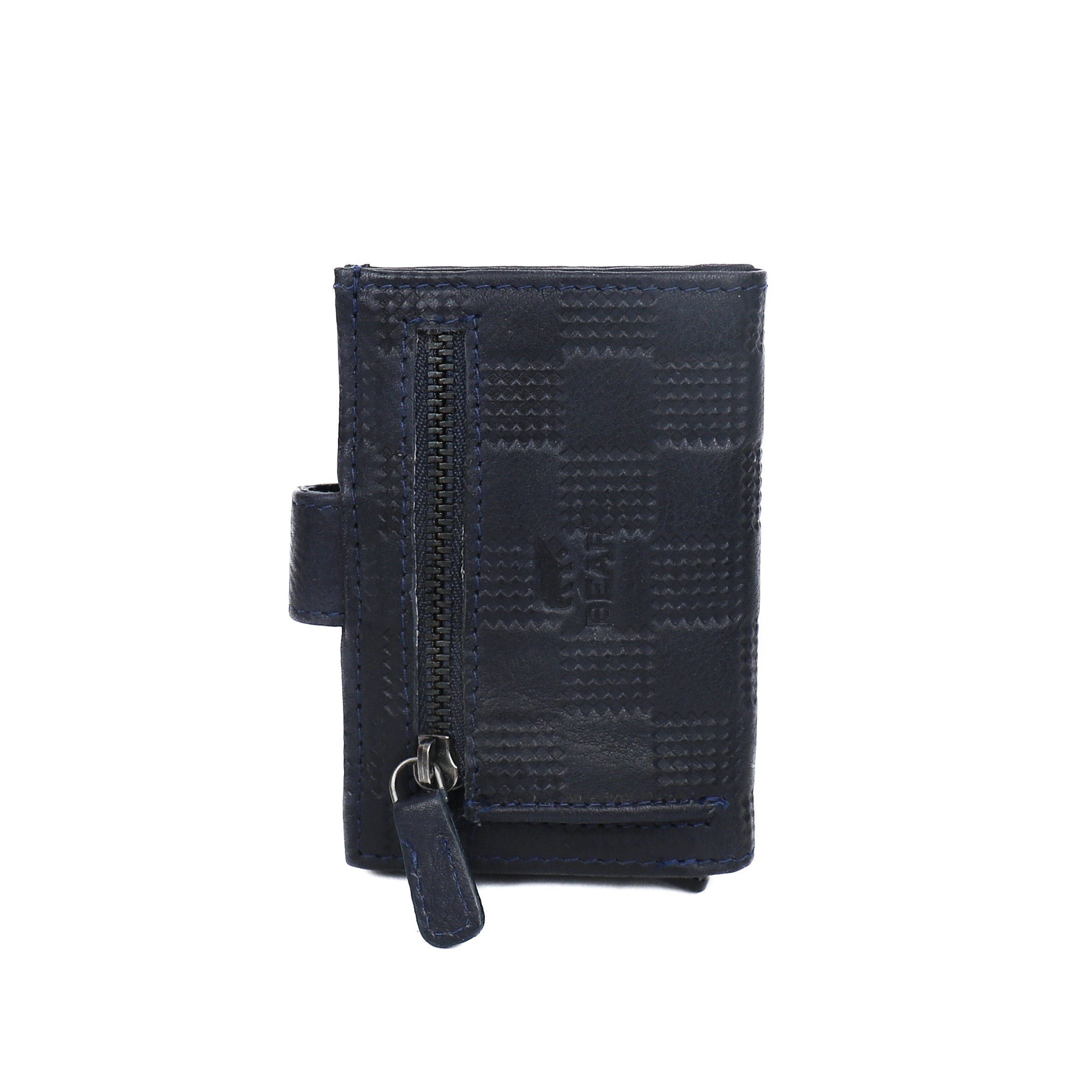Pasjeshouder 'Elsie' block/navy Block Navy