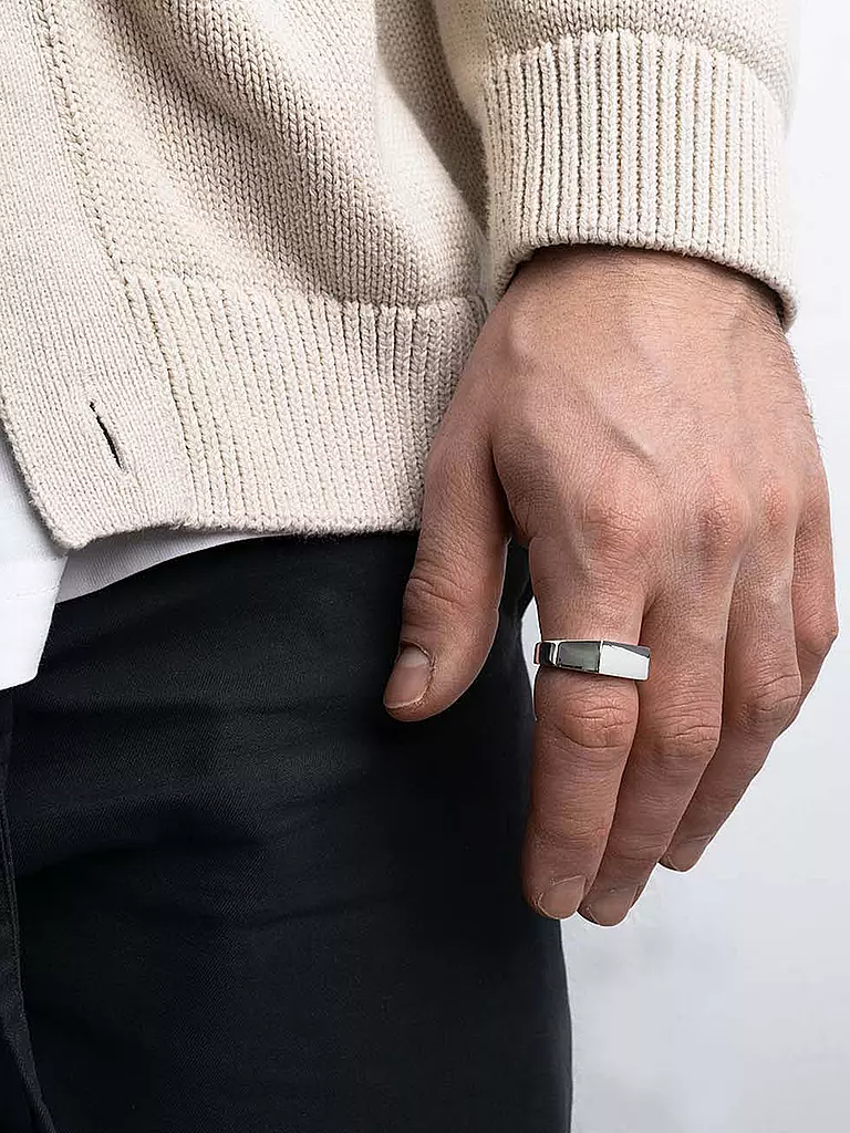 WARPEDSENSE Ring SIGNET silber