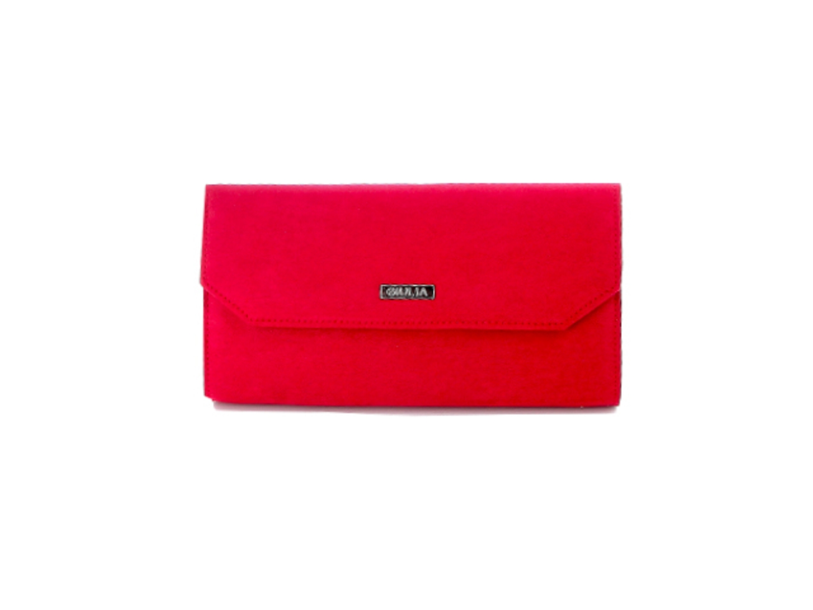 Giulia-HANDBAG G. velours Rouge
