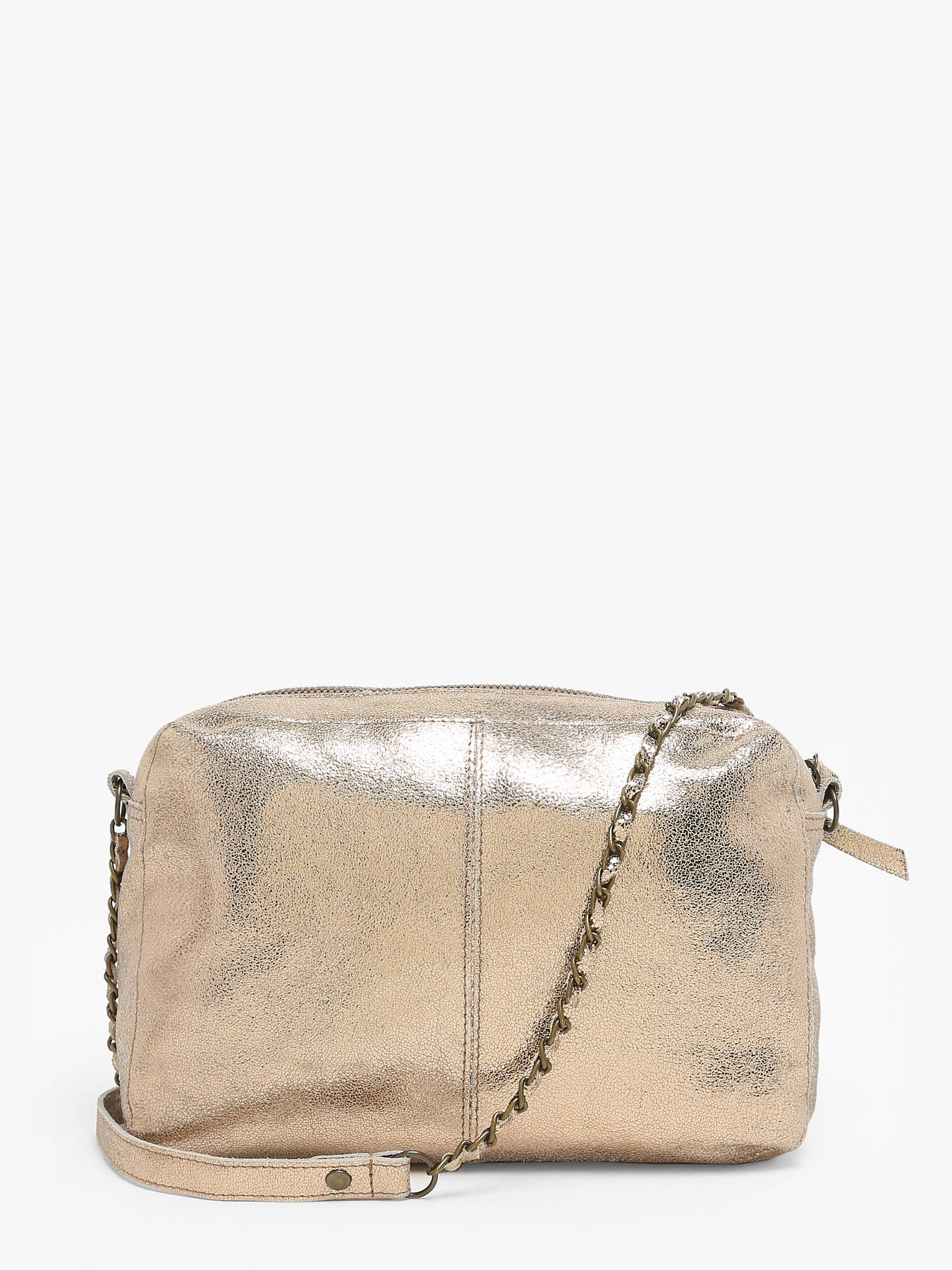 Sac bandoulire Naina cuir PIECES