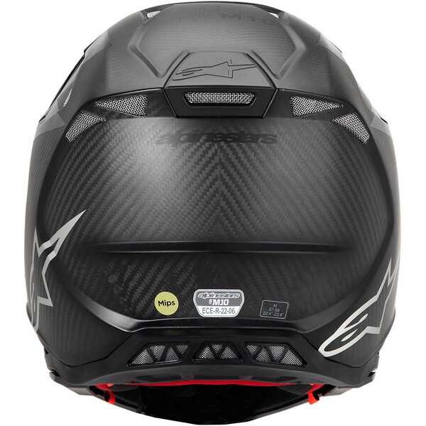 Alpinestars - Casque Supertech S-M10 Fame Noir / Carbone / Mat / Brillant
