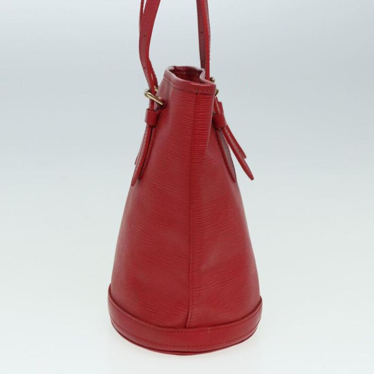 Louis Vuitton Vintage Louis Vuitton Bucket Bag Red