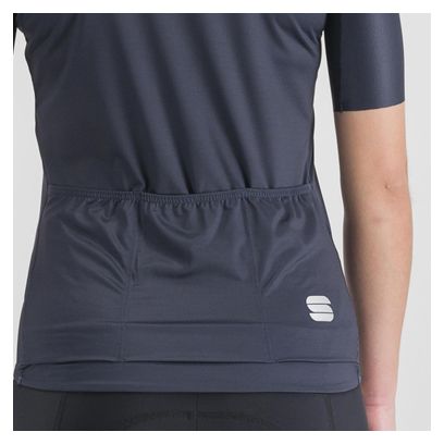 Maillot Manches Courtes Femme Sportful Matchy Bleu Foncé