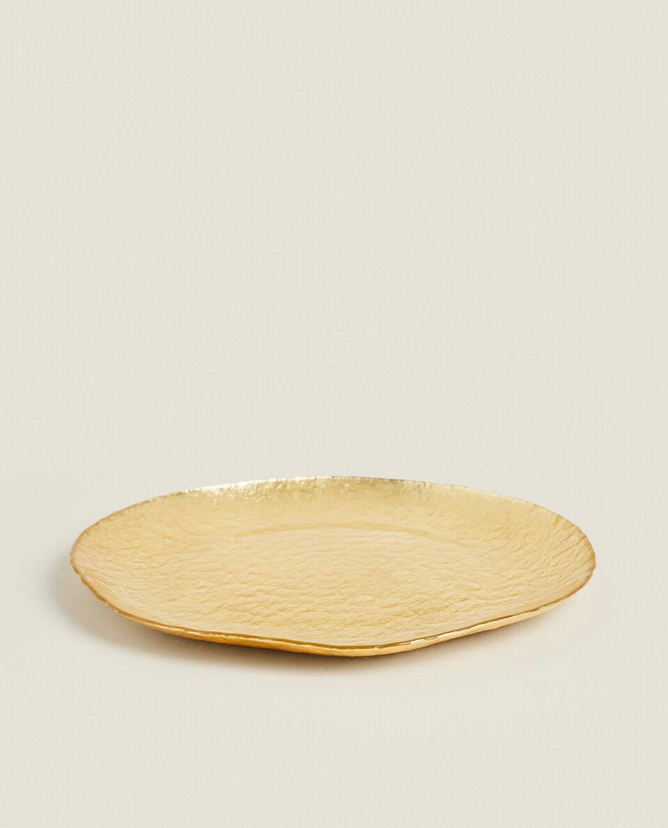 ACESSÓRIOS DE VIDRO DOURADO