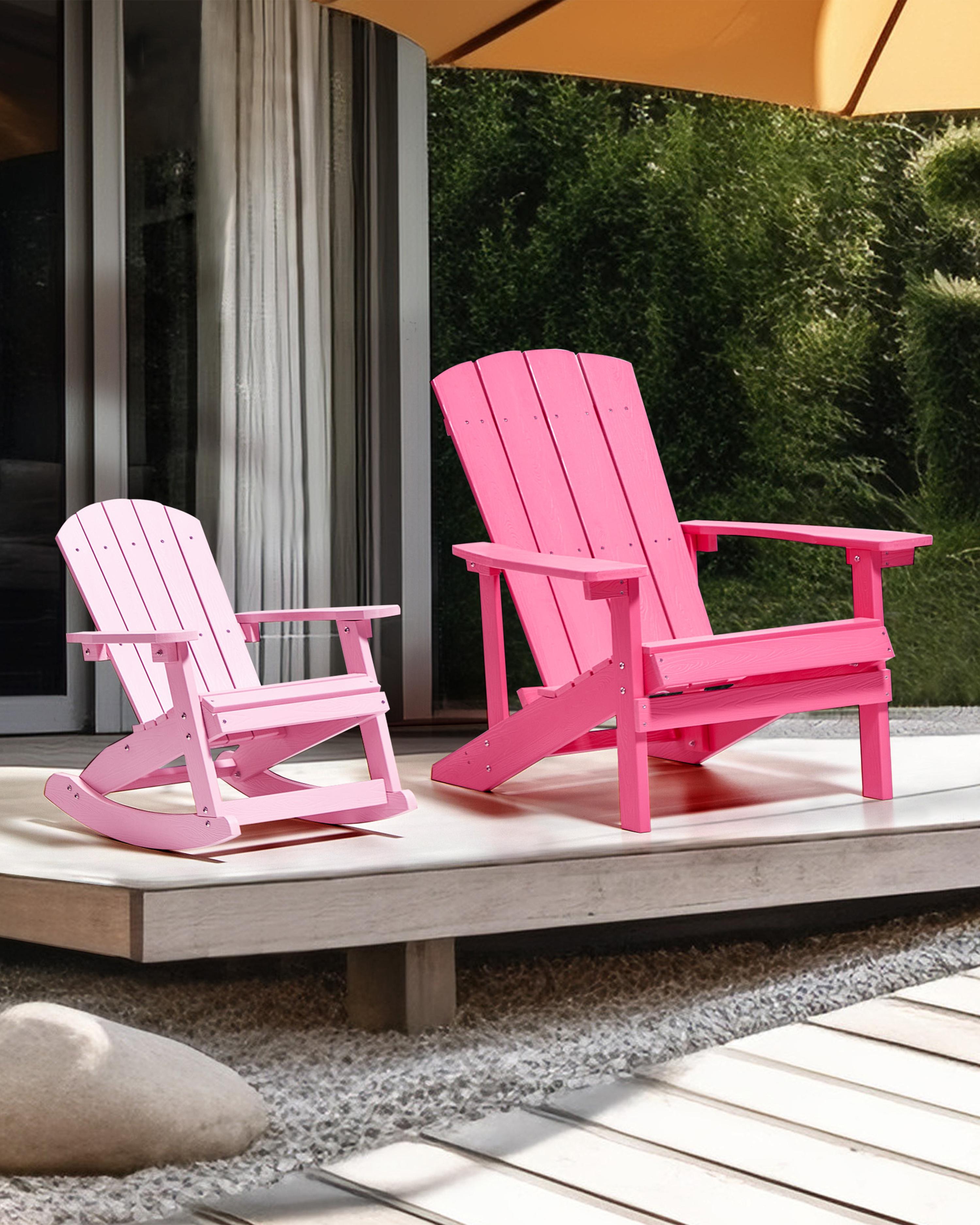 Tuinstoel ADIRONDACK Roze