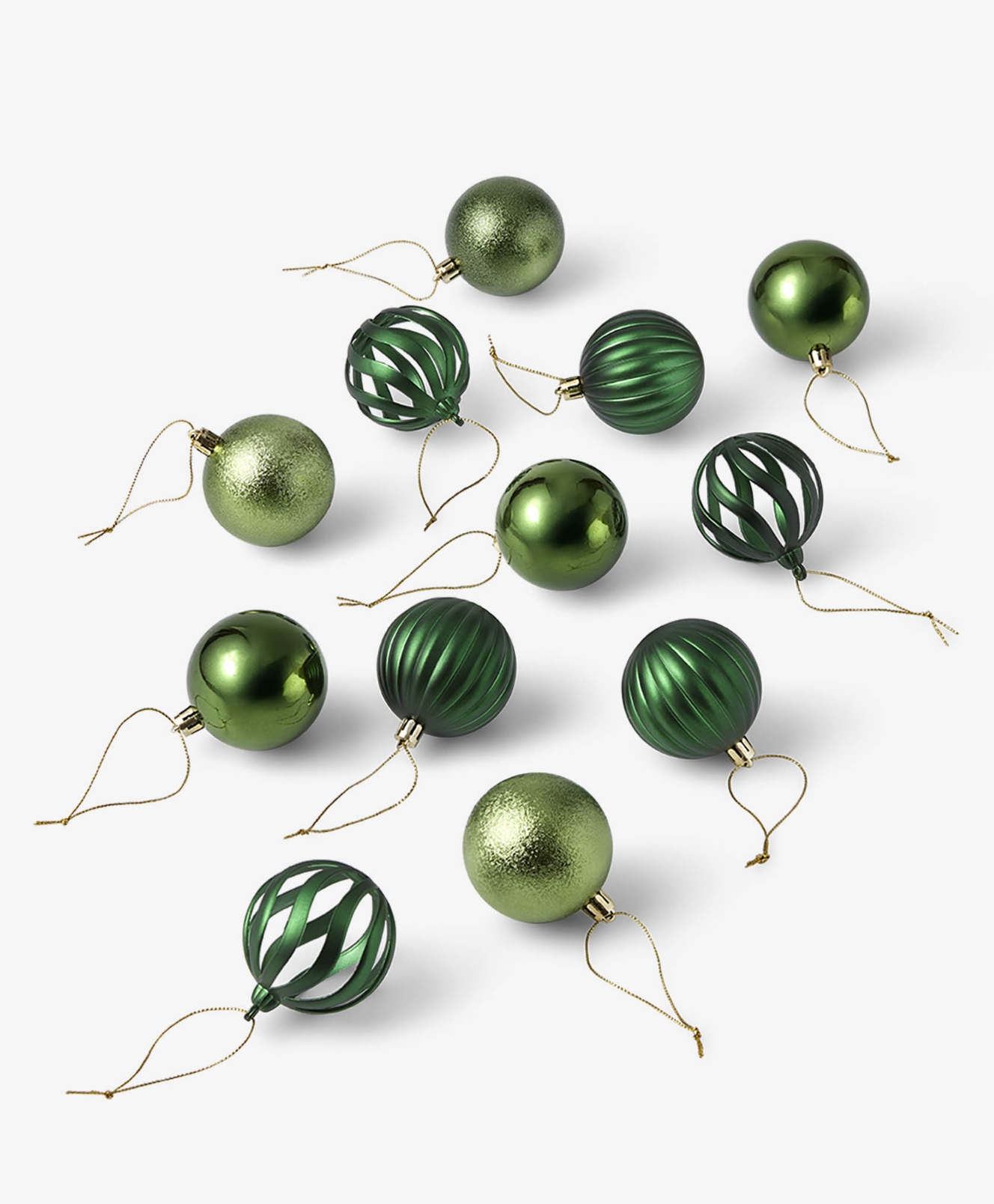Weihnachtsbaumkugeln, 12er-Set