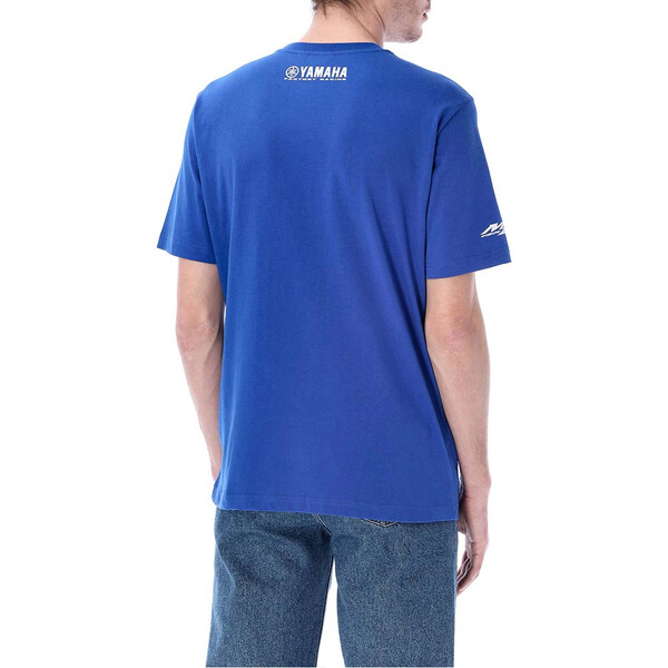 Fabio Quartararo - T-shirt Dual FQ20 Yamaha N°2 Bleu / Rouge