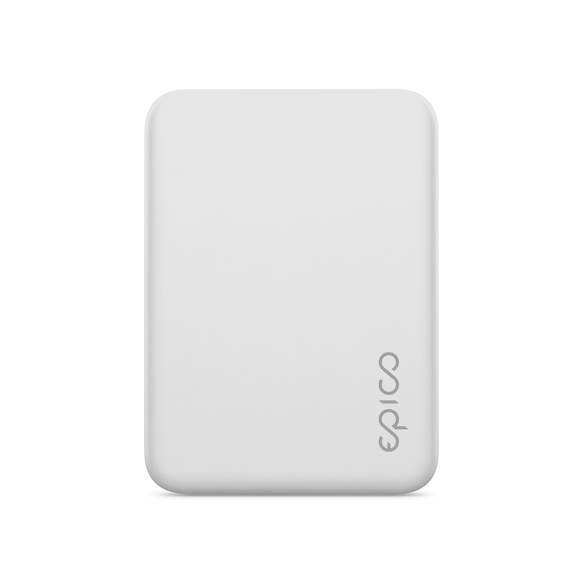 (15W) 4200mAh Magnetische Alu Qi Wireless MagSafe USB C Powerbank Ladegerät Wireless Charger (9915101900033) - Light Grey