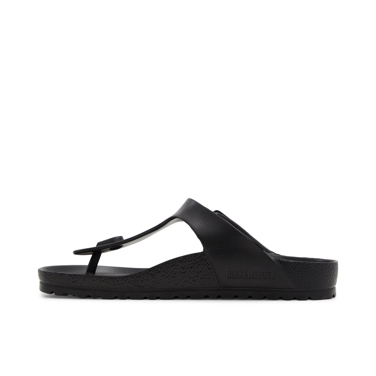 BIRKENSTOCK-Gizeh_eva-Tongs sandales à talon plat - Talon plat - Noir