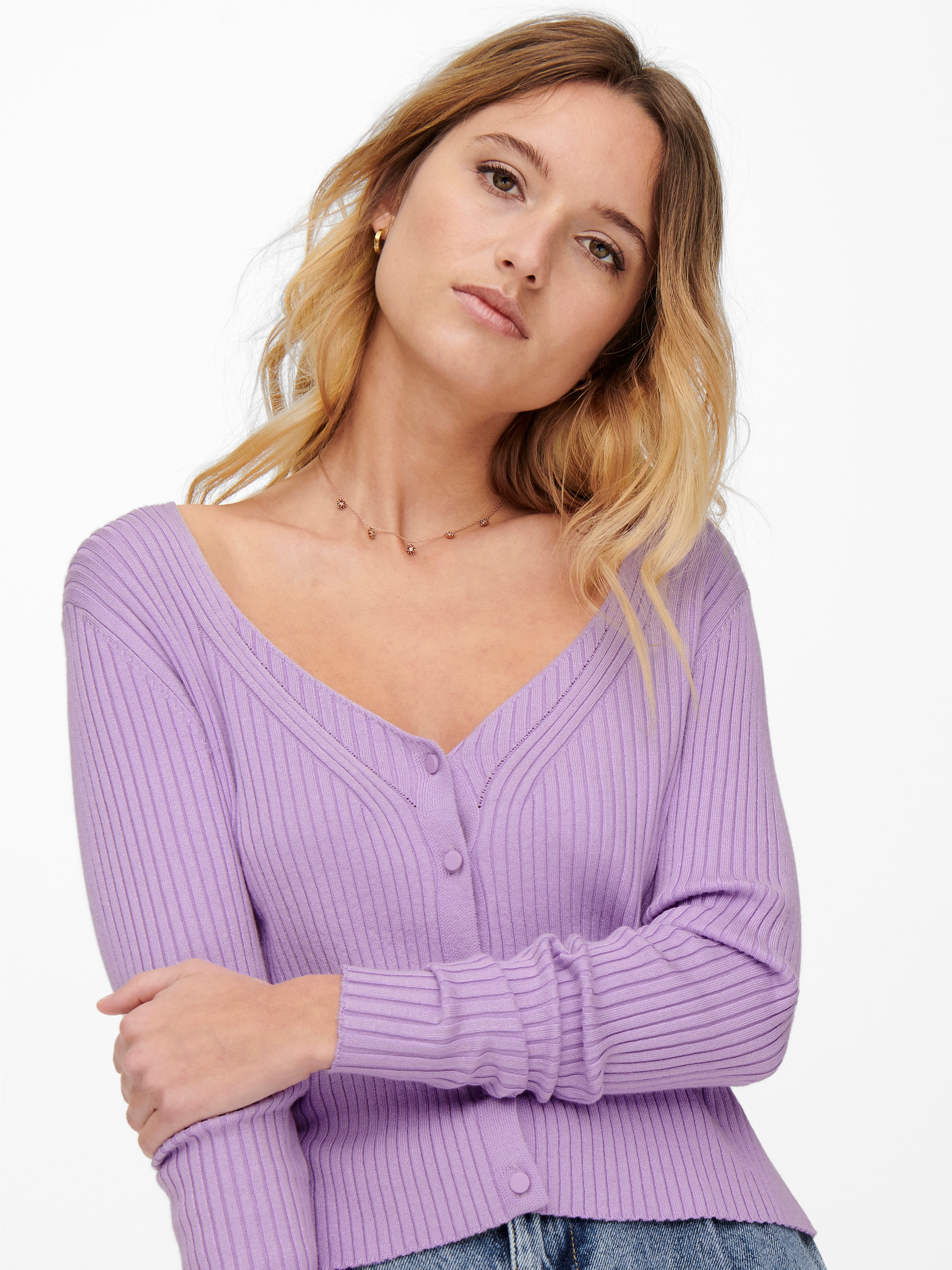 ONLAGGI Strickjacke Lavendula