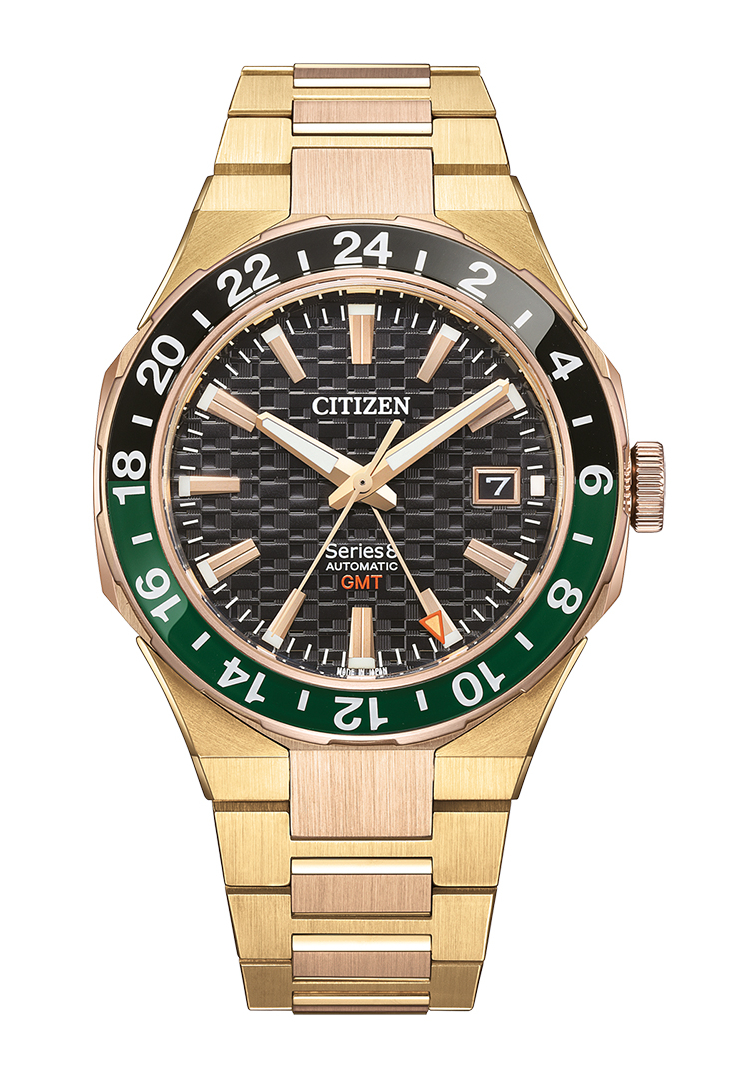 Citizen Series 8 Automatik Gold Grün NB6033-51E