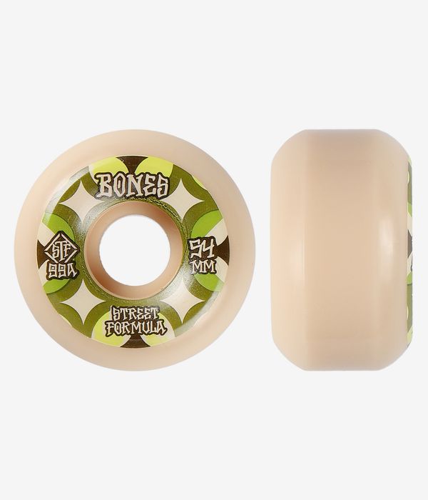 Bones STF Retros V5 Rollen (white green) 54mm 99A 4er Pack