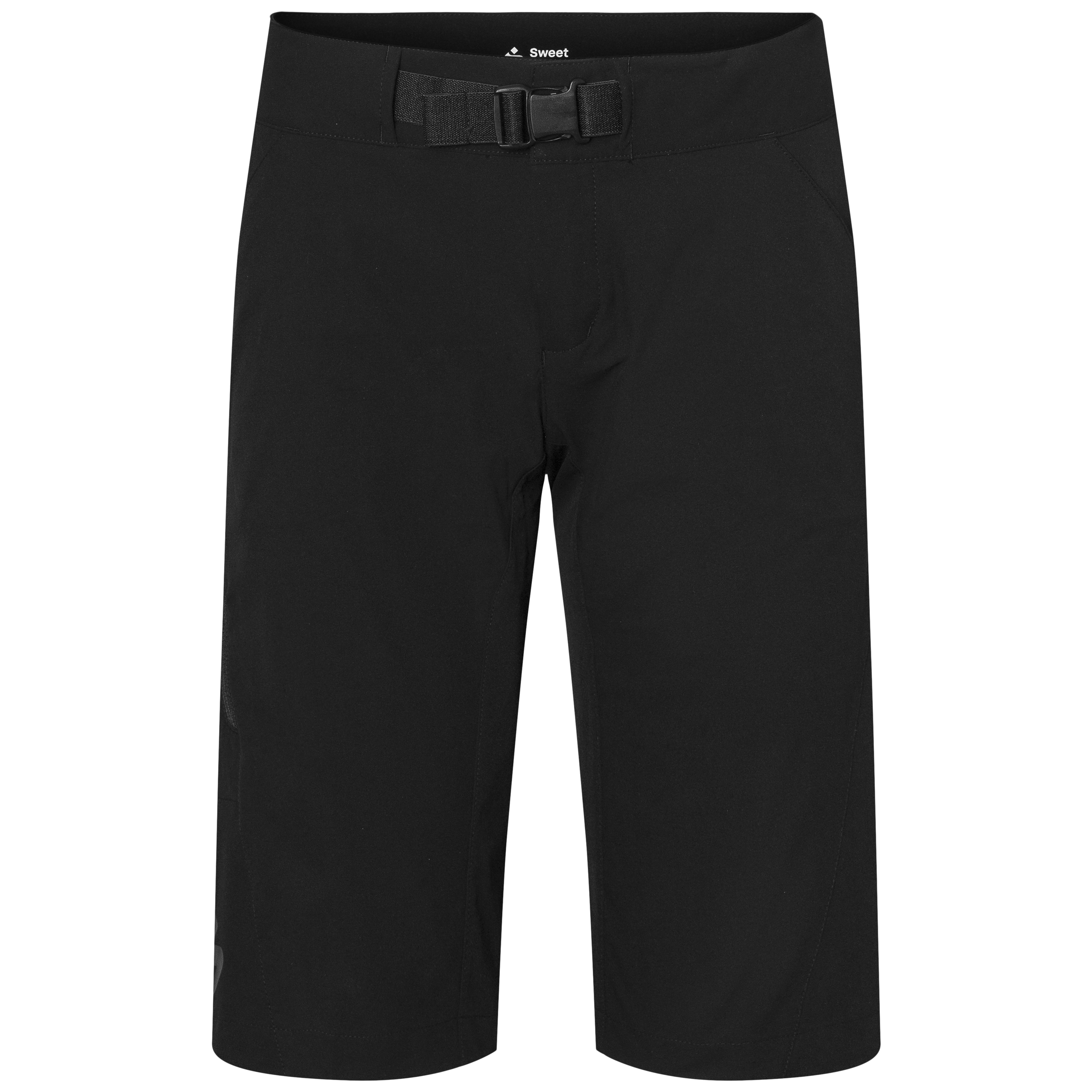 Hunter Slashed Shorts Dame Black