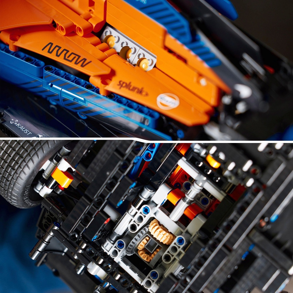 LEGO Technic 42141 McLaren Formel 1 2022 Rennwagen-Modellbausatz für Erwachsene