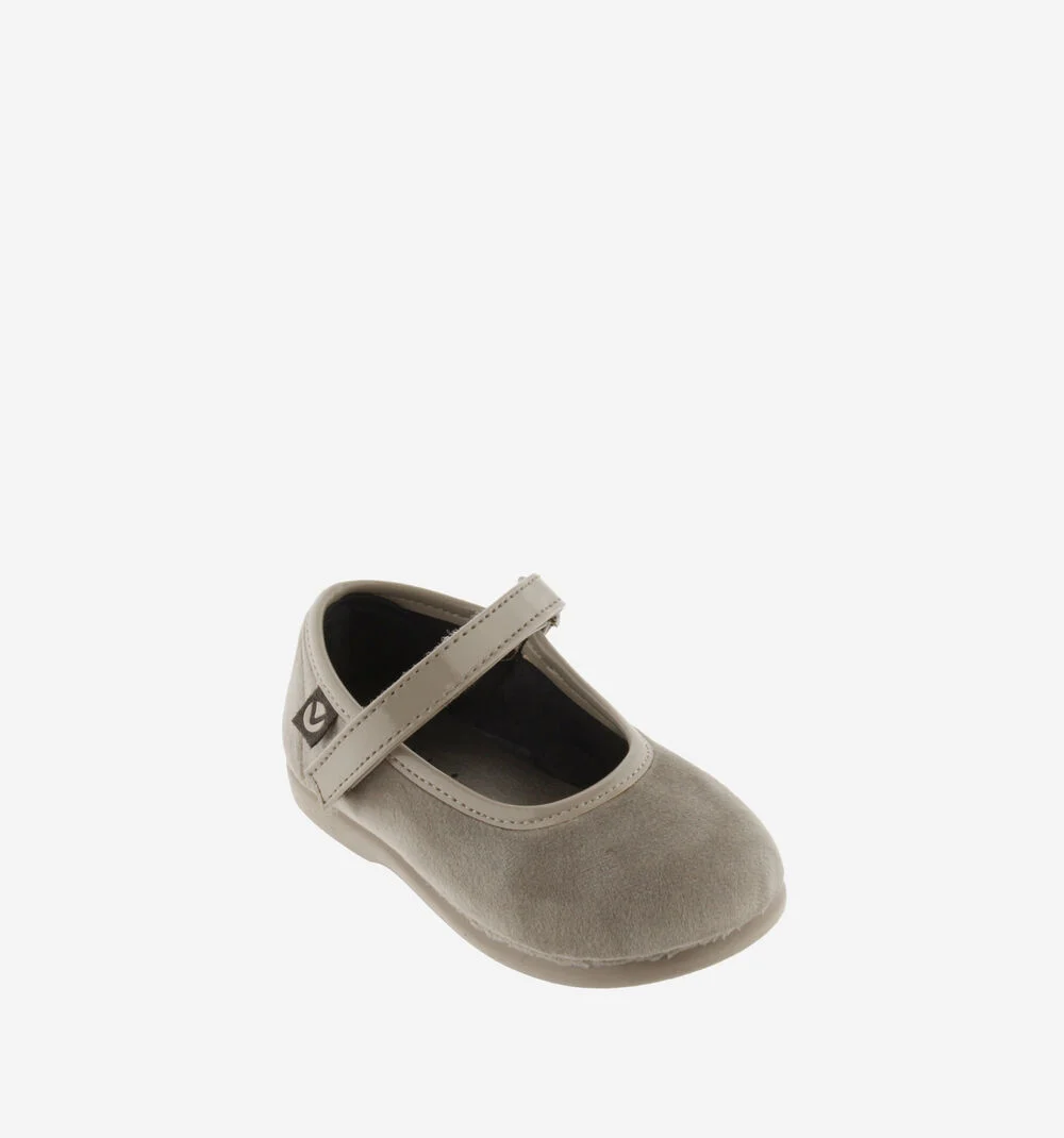 ALBA VELVET MARY JANEBEIGE