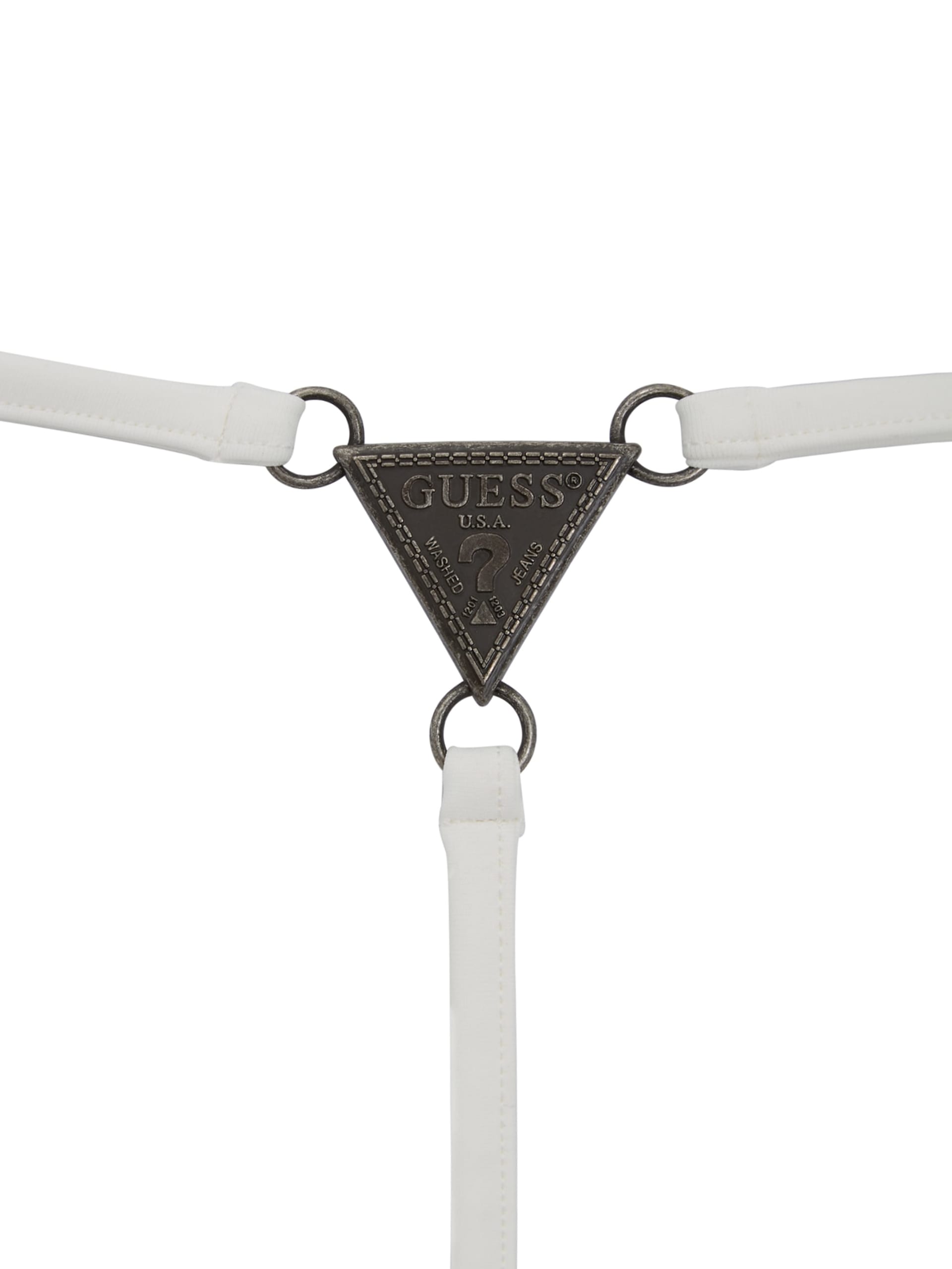 tanga triangular de metal