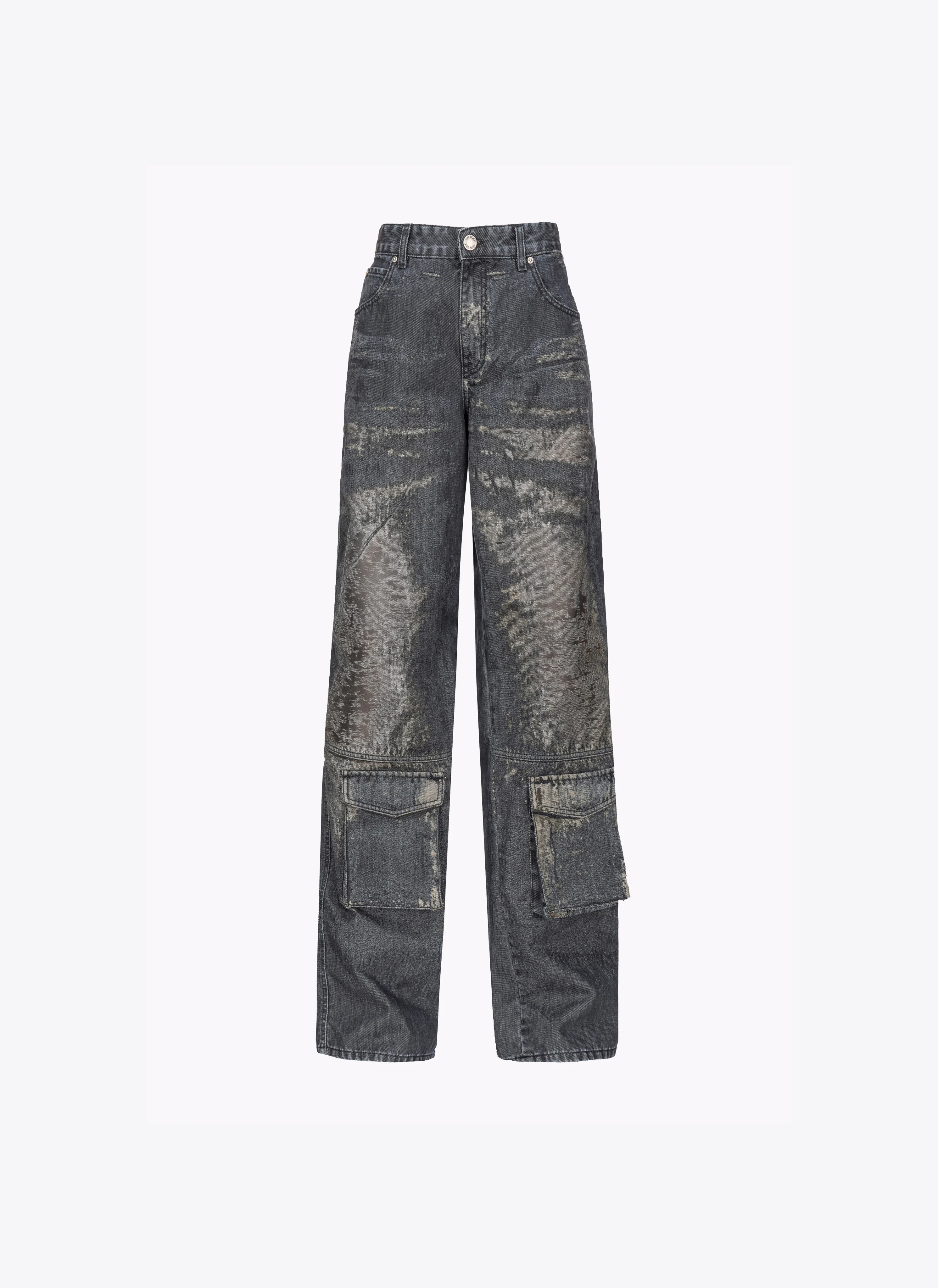 Jean cargo | Noir