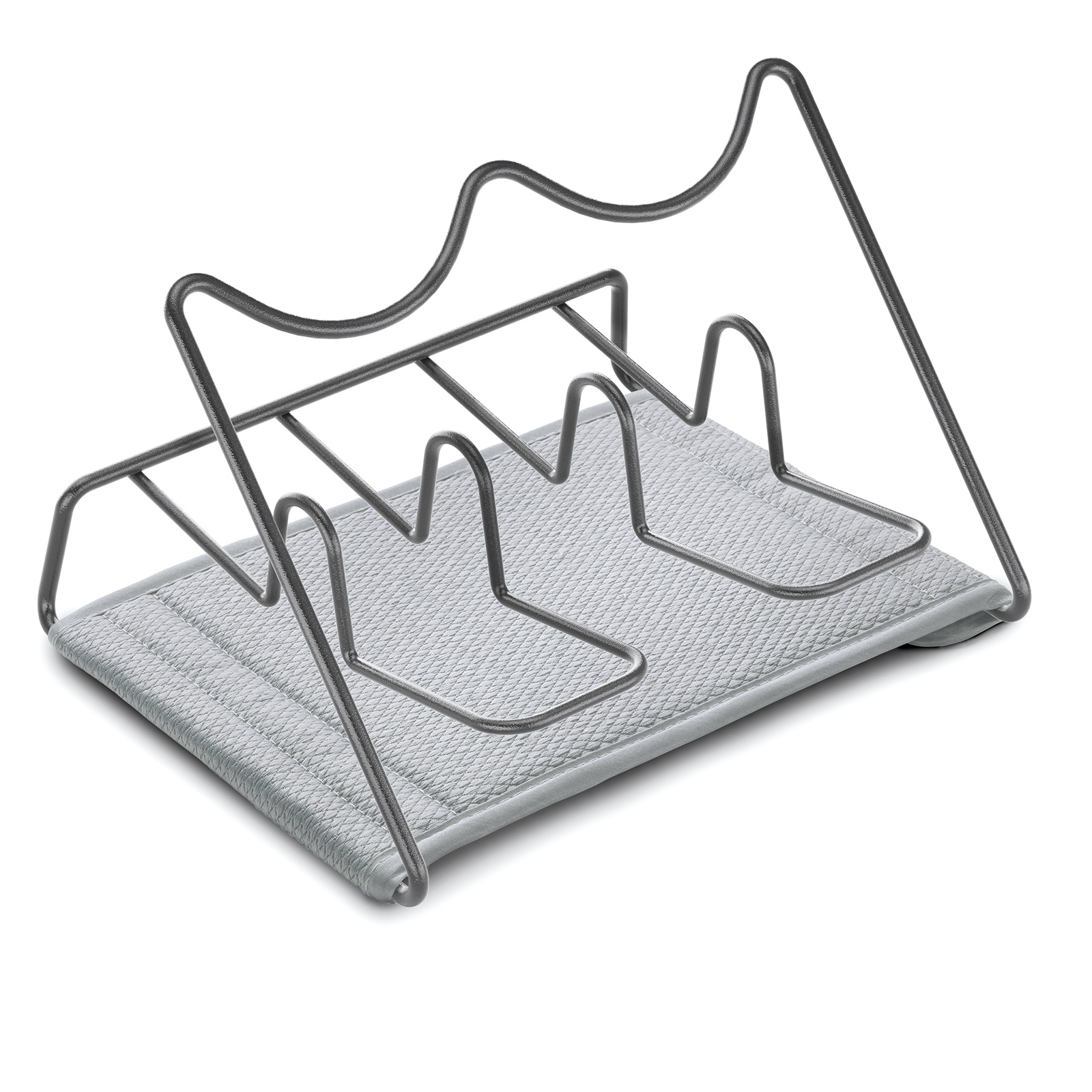 Abtropfgestell - schwarz - 21x17 cm