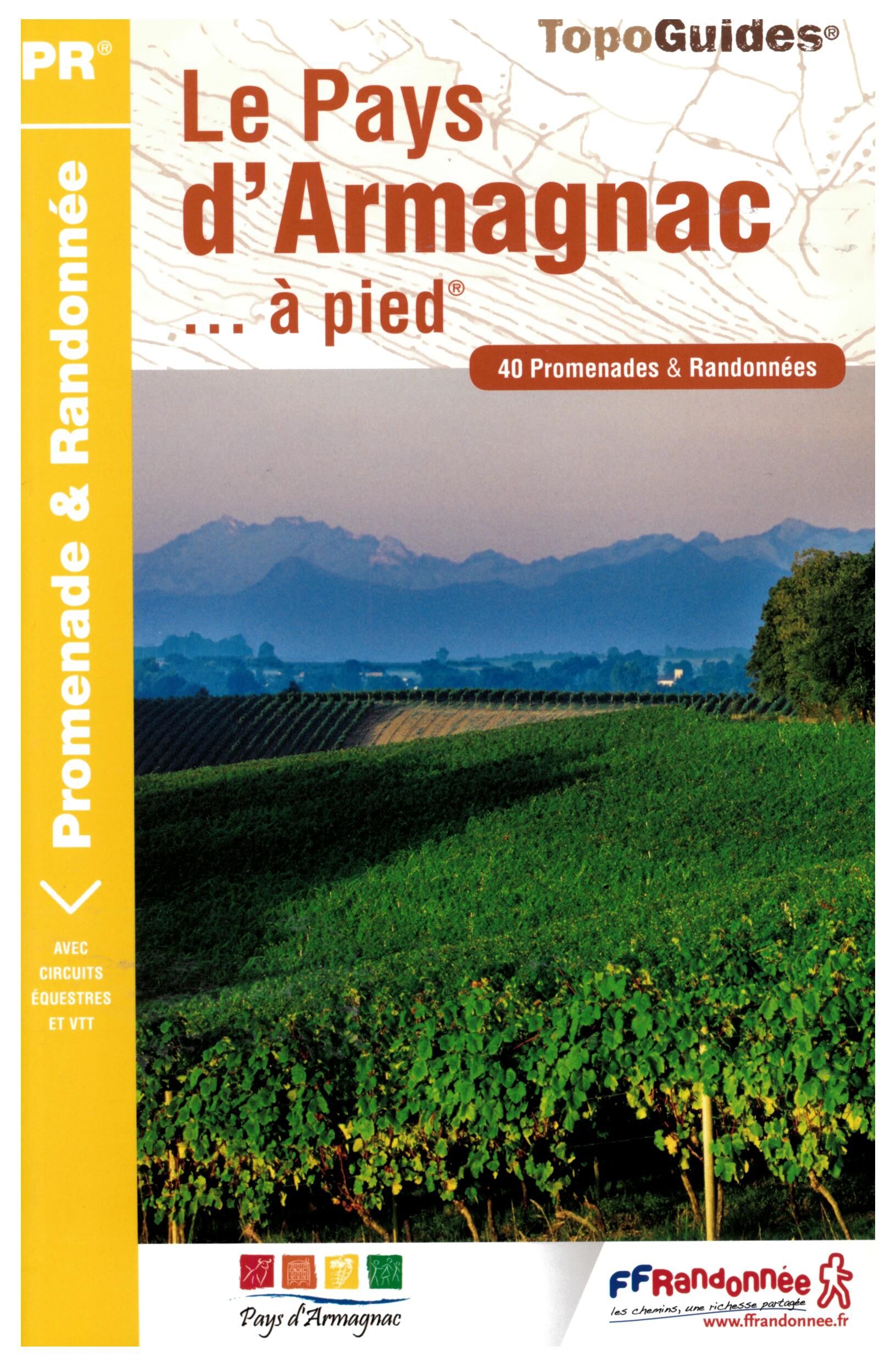 FFRP - P322 LE PAYS D ARMAGNAC A PIED FFRP