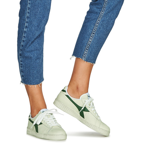 Diadora - GAME L LOW WAXED - Blanc / Vert