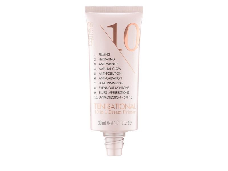 Catrice Primer Ten!sational 10in1 Dream nude All-in-One-Primer mit Lichtschutzfaktor für einen natürlichen Glow