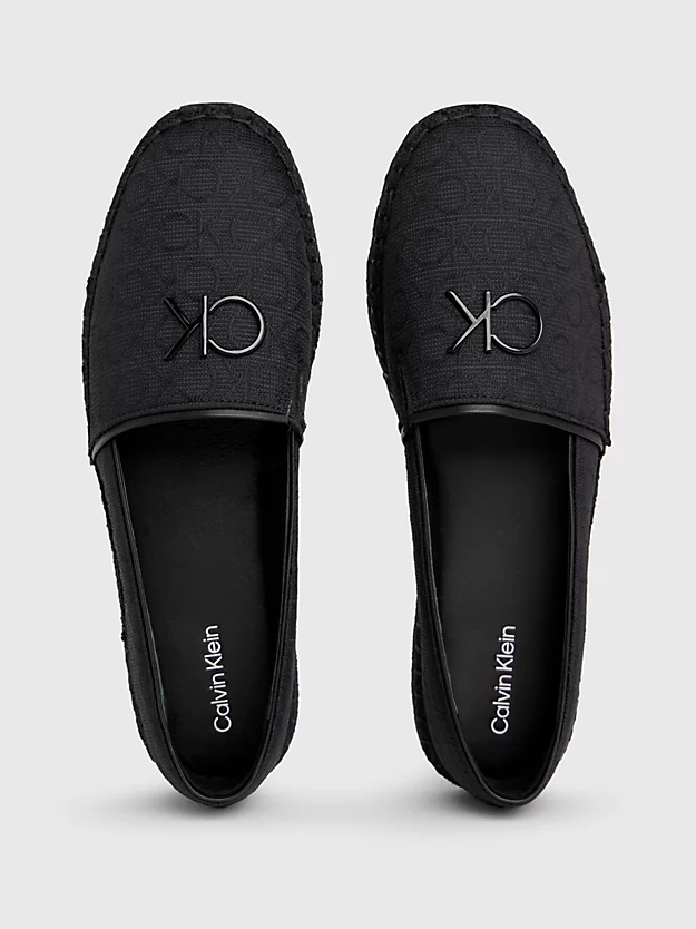 Alpargatas Jacquard com logotipo