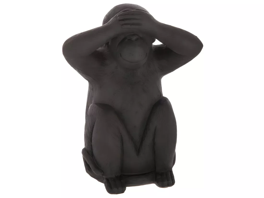 Lot de 3 Statues Singes 