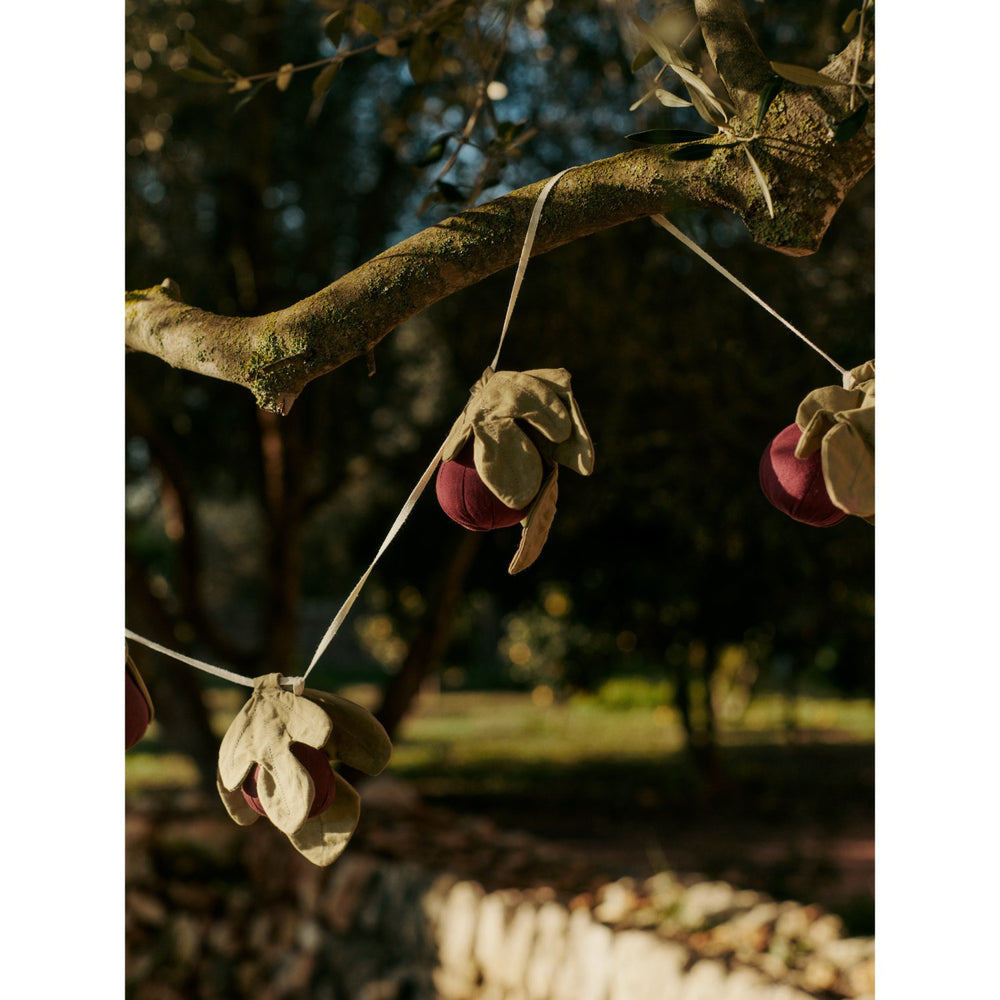 Køb Ferm Living Mauve/Green Figs Guirlande