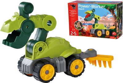 BIG Power Worker Dino Gravemaskin, Flerfarget