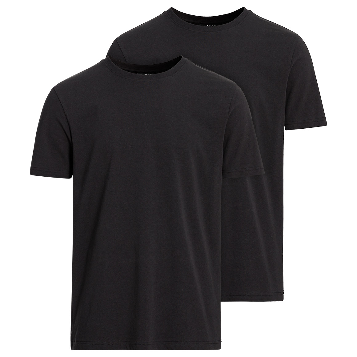 VanVaan 2 Herren T-Shirts mit Rundhalsausschnitt schwarz
