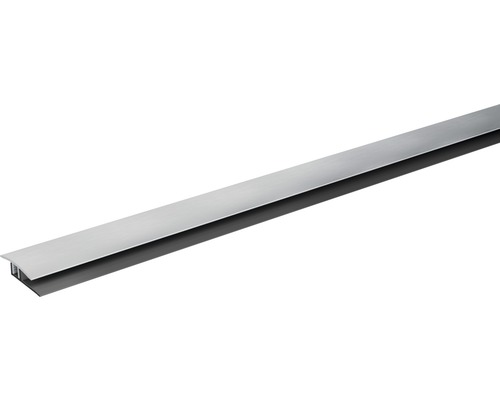 SKANDOR overgangsprofiel, zilver geanodiseerd, clipprofiel 7x29x900 mm